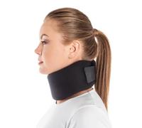 TOROS-GROUP Schantz Doux col orthopédique Traitement et rééducation de la région cervicale, Hauteur du Cou 10 cm, Noir Moyen