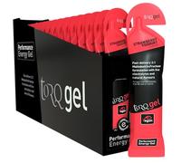 Torq Gels énergétiques Yaourt à la fraise – Lot de 15 (Noir)