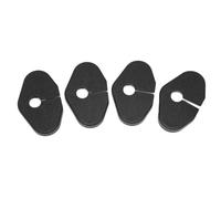 TorqCore Lot de 4 housses décoratives for serrure porte voiture, Convient for modèles Chevrolet, Malibu, Aveo, Sonic, Cruze, Volt, Camaro housses de protection pour serrures de voiture