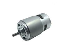 Torque Power 12-24V 80W Roulement à billes 775 Moteur à courant continu Perceuse électrique Moteur Outils électriques Moteur Machine de découpe Moteur de polissage Moteur Outils de tour(775 Round Shaf