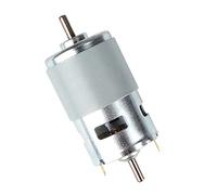 Torque Power 775/795/895 Moteur à courant continu Double roulement à billes Moteur à courant continu à faible bruit for outils électriques, bricolage, outils de tour de scie circulaire(895,Double shaf