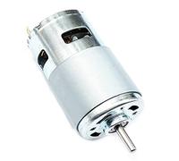 Torque Power 775/795 Moteur brossé Roulement à billes 12-24 V Grand couple for aspirateurs, petit tour, outils électriques 20 000 tr/min Max Outils de tour Accessoires de bricolage(795 Round Shaft 100