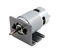 Torque Power 775 Moteur à courant continu brossé Moteur de coupe Moteur de meulage Petit moteur de scie de table Moteur de perceuse à main 12-24 V Haute puissance Outils de tour à grand couple(775 Lon