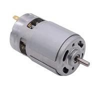 Torque Power 775 Moteur à courant continu Moteur de distributeur automatique 12-24 V Double roulement à billes Moteur à courant continu à couple élevé Outils électriques Moteur, moteur de machine de d