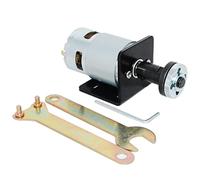 Torque Power Moteur de perceuse électrique Petit moteur de coupe Haute puissance 12-24 V Double roulement à billes Grand couple Kit de moteur de bricolage for outils de jardin Outils de tour ZFUGEDRLI