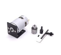 Torque Power Perceuse électrique Moteur DIY Moteur 12-24v Double roulement à billes 775 Dc Moteur Couple élevé Meuleuse électrique Moteur Papier Shaedder Moteur Outils de tour Moteurs dédiés(775 Motor