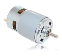 Torque Power Petit moteur de scie de table Moteur de coupe Moteur de roue de puissance 775 Moteur à courant continu 12-24V Moteur à double roulement à billes Moteur de perceuse électrique Outils de to