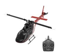 Torquino F08 Hélicoptère RC à l'échelle 1/27, 2,4 G 6 CH sans balais à entraînement direct 6G Flybarless avec positionnement du flux optique, cadeau pour les amateurs d'avion (version RTF/mode 1/mode