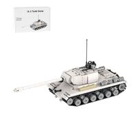 Torquino IS-2 - Ensemble de blocs de construction de réservoir principal, kit de modèle de char de combat principal, ensemble de construction de véhicule militaire de la Seconde Guerre mondiale
