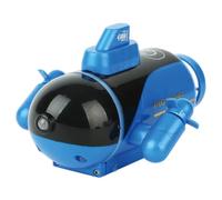 Torquino Mini sous-marin RC pour piscine, baignoire, bateau de plongée télécommandé, sous-marin électrique étanche avec deux hélices, direction avant et arrière, cadeau