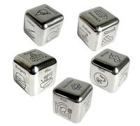 TORR 5 pièces Décision alimentaire, cadeaux d'anniversaire en acier pour elle ou pour un rendez-vous galant, l'Évangile du désordre