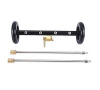 TORR Brosse à sous-caisse double fonction en métal 4000 psi pour nettoyage de châssis de voiture, fournitures automobiles générales