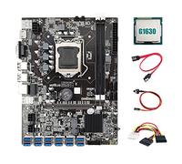 TORR Carte mère B75 Eth Miner 12 PCIE une USB 3.0 + G1630 CPU + un câble SATA + câble SATA + câble de commutation carte mère LGA1155