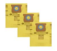 TORR Lot de 3 sacs filtrants à vide type H 9067100 de rechange pour aspirateurs Shop Vac de 5 à 8 gallons, pièce de rechange 90671 9067100