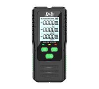 TORR Testeur de DéTecteur de Rayonnement de Champ éLectromagnéTique 3 en 1, Compteur EMF, Compteur D'Avertissement de RadiofréQuence Portable Multifonctionnel