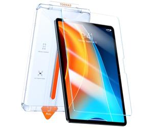 TORRAS Diamond Shield Protection d'écran en verre pour iPad Pro 13" M4 2024, [protection de qualité militaire, anti-rayures], film en verre trempé 9H+, installation en une étape, sans bulles, clarté