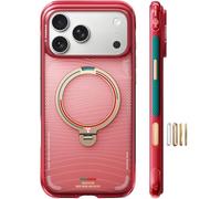 TORRAS Q3 Air FPF Coque iPhone 17 Pro Max, Support 360°, Wave of Passion
