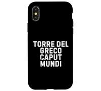 Torre Del Greco Caput Mundi Simpatica Uomo Donna Bambino Coque pour iPhone X/XS