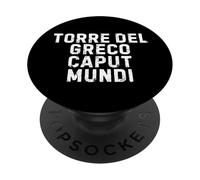 Torre Del Greco Caput Mundi Simpatica Uomo Donna Bambino PopSockets PopGrip Adhésif