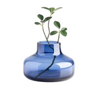 Torre & Tagus Vase Rond en Verre de Couleur Unie pour Fleurs - 10,2 cm de Haut, Vase à Fleurs Unique, Vase Transparent Fait à la Main pour décoration d'intérieur Moderne, Vase à bourgeons comme