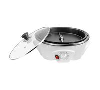 Torréfacteur à café domestique, électrique, 1200 W, torréfacteur à grains, réglable de 0 à 240 °C, avec minuterie, pour grains de café, noix, pop-corn