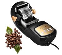 Torréfacteur à café domestique, torréfacteur électrique pour fruits secs avec panneau de commande, 7 vitesses de torréfaction et fonction de refroidissement Torréfacteur à grains de café adapté aux