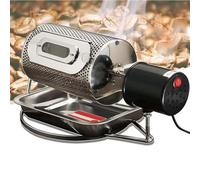 Torréfacteur à café, machine à torréfier les grains de café en acier inoxydable, système de torréfaction rapide, adapté à la cuisson du, du thé, des céréales, avec trous, magasin,