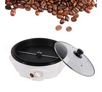 TorréFacteur De Café 1200w Avec TempéRature RéGlable Pour TorréFier Les Grains De Café CacahuèTes Graines De Melon Convient Aux DéButants Et Aux Amateurs De Café (Blanc)