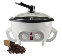 Torréfacteur de Café, Brûleur électrique à grains de café avec revêtement antiadhésif, for cacahuètes, noix, thé, pop-corn et maïs