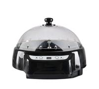 Torréfacteur de café intelligent for la maison, broyeur de grains, machine à torréfier les graines de melon, petit appareil de cuisson for pop-corn(Zwart)