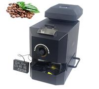 Torréfacteur de Grains de Café Électrique, Machine à Torréfier avec 3 Modes de Torréfaction, Contrôle Intelligent et Température Préréglée, pour Usage Domestique et Commercial