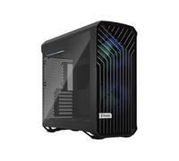 Torrent RGB - Tour - ATX étendu - panneau latéral fenêtré - pas d'alimentation (ATX) - noir - USB/Audio
