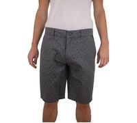 Torrente Couture Bermuda chino à motif Fiji Anthracite Oiseau Homme XL