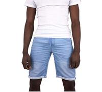 Torrente Couture Bermuda denim uni Rezzo Bleu Clair Homme M