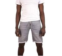 Torrente Couture Bermuda denim uni Rezzo Gris Homme M