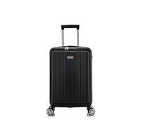 TORRENTE COUTURE BTOR-SD-2009 Valise de Cabine à roulettes pivotantes avec Poche Frontale pour Ordinateur/Document de Voyage etc,Serrure à Code encastrée, diverses Couleurs au Choix (Noir)