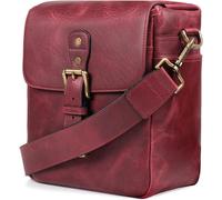 Torres Mini Sac De Mes R De Caméra En Cuir Authentique Pour Caméras Sans Miroir, Instantanée Et Reflex Numérique - Bourgogne[Gopro1418]