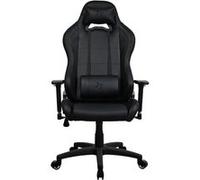 Arozzi - Chaise gaming Torretta - Ergonomique PU, dossier réglable, cervical & lombaire - Noir