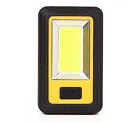 Torribala Camping Light COB Work Light Lampe de Poche Portable Sac de Charge d'urgence ExtéRieur Charge USB Portable ExtéRieure (Jaune)