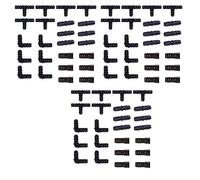 Torribala Kit de Raccords D'Irrigation pour Tube Goutte à Goutte -18Tés, 18Raccords, 18Extrémités, 18Coudes - Systèmes D'Arrosage Goutte à Goutte Compatibles 16mm