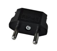 Torribala Lot 5 Adaptateur Prise Secteur USA Chine Canada vers FR France BE Belgique EU Noir