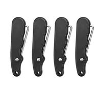 Torribala Lot de 4 tire-lacets pliables pour patins à glace, patins à glace, bottes