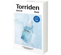 Torriden Dive In Masque en tissu à l'acide hyaluronique - 27 ml x 10 pièces