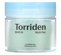 Torriden, Dive In, Multi Tampons À Base D'acide Hyaluronique À Faible Densité Moléculaire, 80 Feuilles, 160 Ml