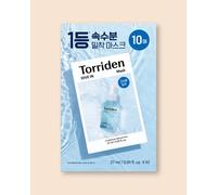 Torriden Masque pour le visage Dive In Low Molecular Hyaluronic Mask - 27 ml * 10 pcs
