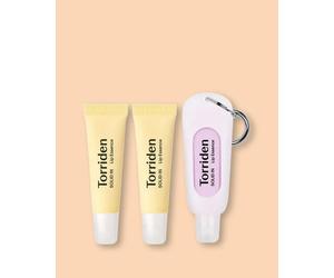 Torriden Set d’essences pour lèvres et porte-clés Solid In Lip Essence Triple Set - 11 ml * 3 pcs , keychain