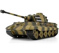 Torro Char radiocommandé 1:16 - Camouflage royal - Fumée infrarouge