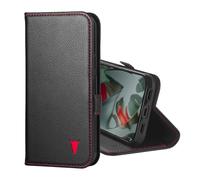 TORRO Coque Compatible avec Google Pixel 10 Pro XL 6.8” 2025 - Étui Portefeuille en Cuir Véritable avec Béquille et Porte-Cartes (Schwarz)