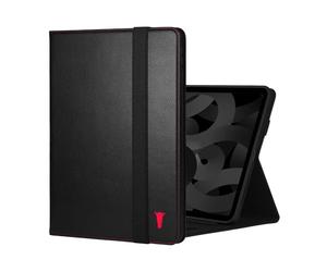 TORRO Coque Compatible avec iPad 11éme / 10éme Génération (Version 2025/2022) - Étui en Cuir Véritable avec Bequille et Fonction Wake/Sleep (Noir)