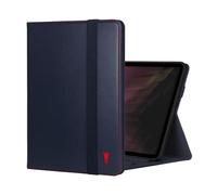 TORRO Coque Compatible avec iPad Pro 11” M5 / M4 - Étui en Cuir Véritable pour iPad Pro 11” 2025/2024 avec Bequille, Connectivité Apple Pencil et Fonction Wake Sleep (Bleu Marine)